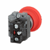 MTB2-BSZ1254 - Кнопка грибовидная, возврат поворотом, 1NC красный 40 мм