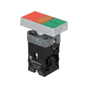 MTB2-BW8361 - Кнопка двойная с подсветкой 24V