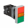 MTB2-BW8361 - Кнопка двойная с подсветкой 24V