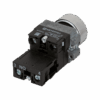 MTB2-BWF3371 - Кнопка плоская зеленая с подсветкой, 24V AC/DC, 1NO, IP67, металл
