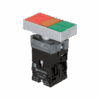 MTB2-BW8363 - Кнопка двойная с подсветкой 220V