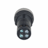 MTB8-EA41625 - Кнопка плоская красная, маркировка "STOP", 1NO+1NC, IP54, пластик