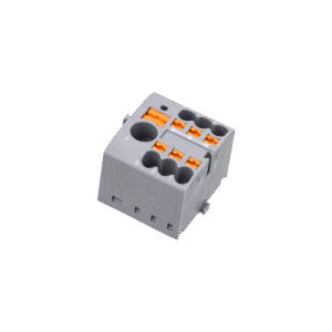 MTP-RPD6/6x2.5 - Клемма push-in распределительная с питанием, 6 мм²/6x2.5 мм², серая
