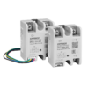 BS-2/15P - Пластмассовый зажим для колодок PYF-012, -022, высота 15 мм, черный